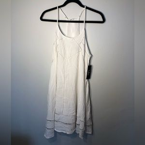 Lulu’s White Spring Summer Dress Cover Up New with Tags Size S